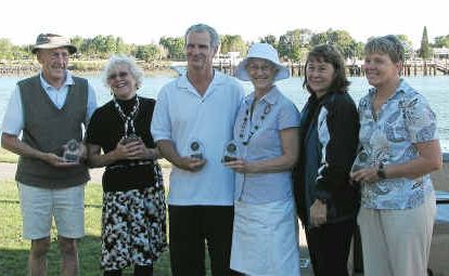 Gladstone Groper members Don Jones, Trudy Zussino, Alan Atherinos, Deanna Dick, Pauline Walters, Dale Atherinos (absent Bev Baldock) successfully completed a 12-month aerobics program. Gladstone Groper members Don Jones, Trudy Zussino, Alan Atherinos, Deanna Dick, Pauline Walters, Dale Atherinos (absent Bev Baldock) successfully completed a 12-month aerobics program.